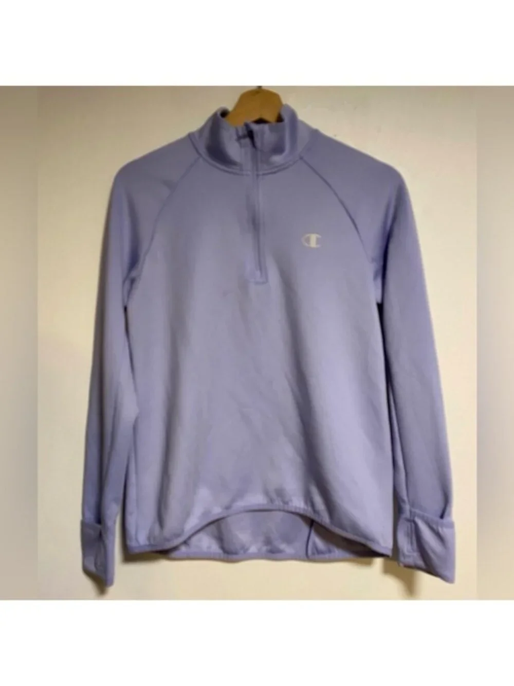 Champion Quarter Zip Pullover S/P Lavender - Picture 2 of 9